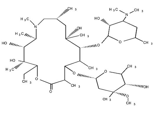Azithromycin Anhydrous White